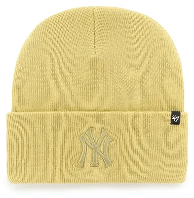 Produktbild von '47 Brand Beanie MLB Haymaker CUFF KNIT New York Yankees Light Gold