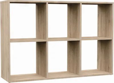 Produktbild von Topeshop MALAX 2X3 SONOMA Bücherregal für Wohnzimmer