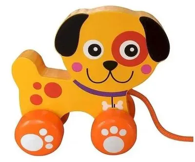 Produktbild von Holzziege zum Ziehen - Smily Play