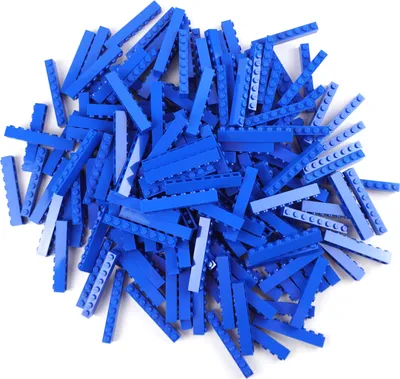 Produktbild von LEGO® 1x8 Steine Bausteine Blau - 3008 NEU! Menge 50x
