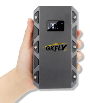 Produktbild von Starthilfe-Booster XME - Auto-Starthilfe und Powerbank - 3000 A - 12 V - 12.000–18.000 mAh - SOS-Licht - Für Benzin- und Dieselfahrzeuge - 305 g