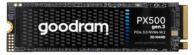 Imagen del producto de SSD GOODRAM PX500, generación 3, interfaz PCIe 3x4, 128GB, formato M.2 2280