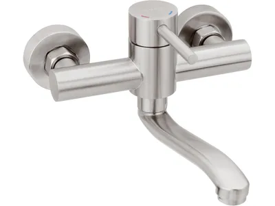 Zdjęcie produktu dla Bateria umywalkowa MUSA satynowa 150mm 833006