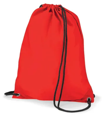 Produktbild von BagBase BG5 | Budget Gymsac / Gymansticksack - Farbe: Red - Größe: 33 x 45 cm