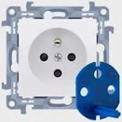 Obrázek produktu pro Kontakt-Simon CGD1.01/11, Bílá, Plast, IP20, 250 V, 77 mm, 37 mm