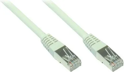 Produktbild von Patchkabel Cat. 5e 0,5 m F/UTP grau, foliengeschirmt