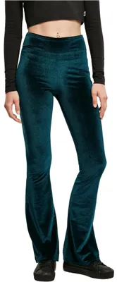 Immagine prodotto di Urban Classics - Leggings a vita alta in velluto da donna - XL