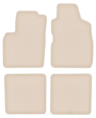 Image de Tapis de sol en moquette pour Fiat Panda II 2002-2010 (à hayon) – jeu 4 pièces, beiges, sur mesure – Wielganizator FORTUNA
