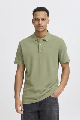 Image de Chemise polo pour hommes Blend BHEFRAN, en 100% coton, coupe classique