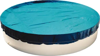 Produktbild von Steinbach Abdeckplane "Light" für runde Swimming Pool Stahlwandbecken blau Ø 460 cm