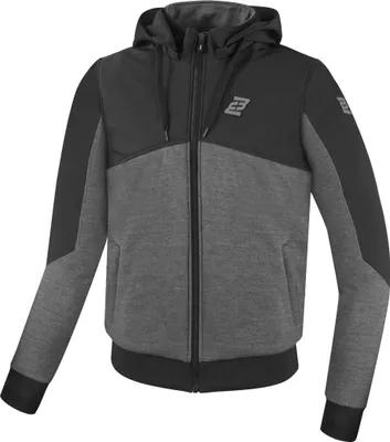 Imagen del producto de Bogotto Finish-R, sudadera con cremallera para motocicleta, color gris/, talla S