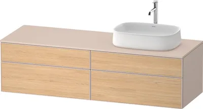 Produktbild von DURAVIT ZE4824R30830000 Konsolen-WTU wh Zencha 550x1600x442mm
