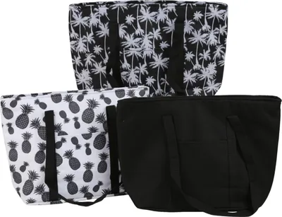 Produktbild von 12x Kühltasche 45x31x15cm Strandtasche Picknicktasche Einkaufstasche Thermotasche Isoliertasche Getränkekühler Kühlbox Shopper