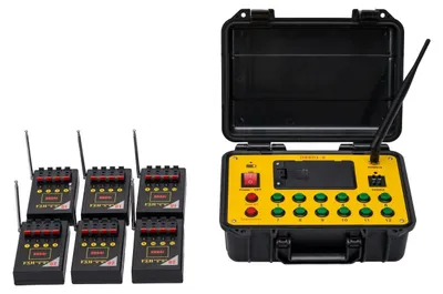 Zdjęcie produktu dla System Do Zdalnego Odpalania Fontann i Min Dymnych 24 kanałowy DBR01-X4-24