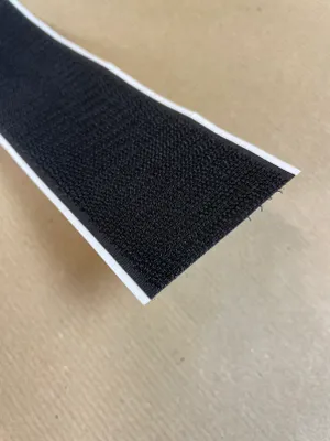 Produktbild von Klett  selbstklebendes Hakenband schwarz, 50 mm breit