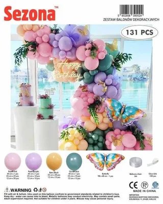 Zdjęcie produktu dla Balony 131szt