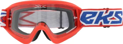 Image de Lunettes de motocross "Eks Gox à plat", rouge