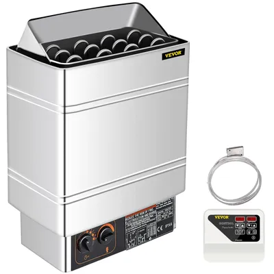 Saunaofen 9 kW, 380-415 V, 2 Modi, externe Steuerung, 3 m Sensor