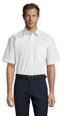 Image de SOLS - Chemise « Bristol » pour hommes/femmes unie - Business LT2144 (3XL) (blanc)