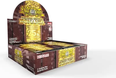 Produktbild von Yu-Gi-Oh! TRADING CARD GAME Quarter Century Bonanza Display Deutsche Ausgabe