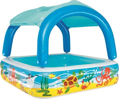 Obrázok produktu pre Nafukovací bazén s odnímateľným pádlom - 147 x 147 x 122 cm