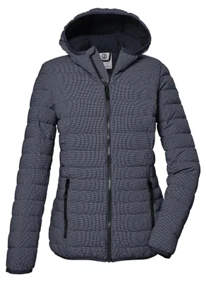Imagen del producto de G.I.G.A. DX Chaqueta acolchada/de entretiempo para mujer con capucha, modelo GS 65 WMN QLTD JCKT, color oscuro