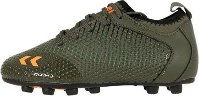 Productafbeelding van HUMMEL ZOOM JR FG voetbalschoen, groen-oranje, maat 37