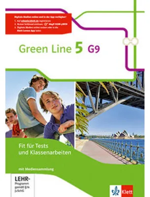 Immagine prodotto di Green Line 5 G9. Fit für Tests und Klassenarbeiten mit Lösungsheft und CD-ROM Klasse 9
