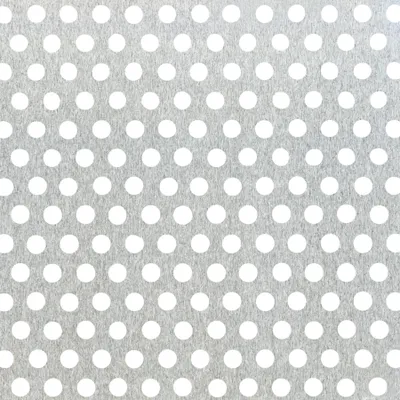 Image de Alberts 464257 Tôle perforée, perforation ronde, aluminium, naturel, 300 x 1000 x 0,8 mm