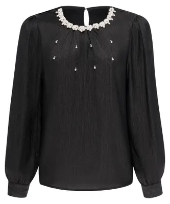 Image de Chemise pour femme LUREA - noire, taille XS