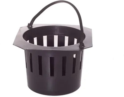 Productafbeelding van Afvoer Putdeksel - Vuilvanger Bak - Voorkomt Verstopping - Makkelijk Verwijderbaar - 21.6 cm Diameter - Zwart