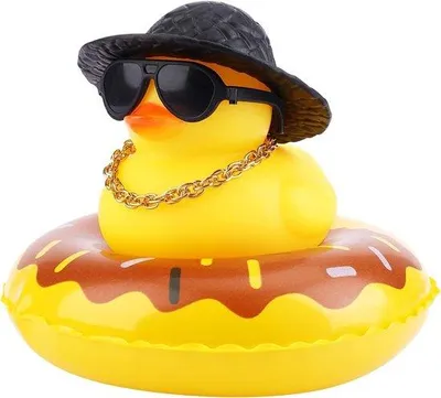 Immagine prodotto di Decorazione per auto marrone per il cruscotto - per bambini e bambine (ciambella marrone).