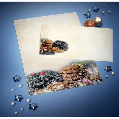 Obrázek produktu pro sigel DP304 sigel Weihnachts-Motiv-Papier "Winter Smell", A4