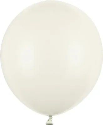 Obrázok produktu pre Silné latexové balóniky, pastelová svetlá krémová farba, 43 cm, 25 ks.