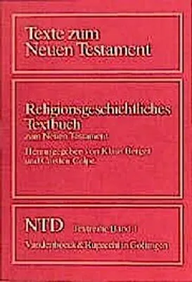 Produktbild von Religionsgeschichtliches Textbuch zum Neuen Testament