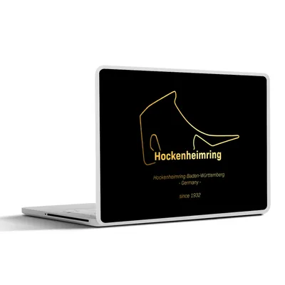 Produktbild von MuchoWow® Laptop Aufkleber Sticker Cover Deutschland - Formel 1 - Rennstrecke 36.5x27.5 cm - Laptop-Sticker