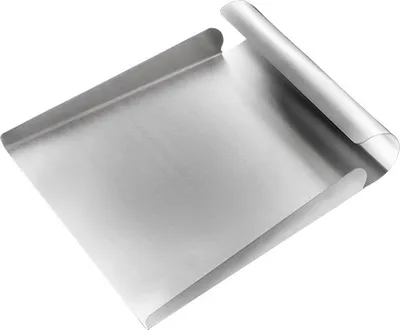 Produktbild von Gemüseschaufel Teigspachtel,Praktischer Haushaltshelfer für die Küche,Edelstahl Teigschneider Teigschaber Küchen Spachtel Schaber Schaufel,für Obst Gemüse Teig Brot Backen