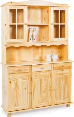 Produktbild von Inter Link Buffet Toscana Landhaus 5 türen 3 schubladen Kiefer massiv natur lackiert