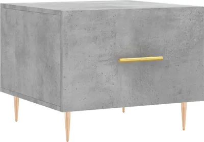 Produktbild von vidaXL Couchtisch Betongrau 50x50x40 cm Holzwerkstoff