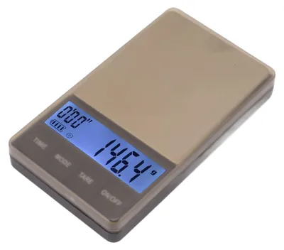 Digitale Kaffeewaage 1000g/0,1g mit Timer & Tara