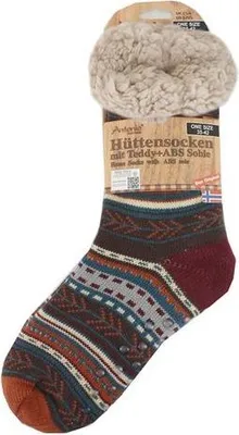 Produktbild von Antonio Kuschelige Hüttensocken im Norweger Design Gr. 35-42 indiana Style