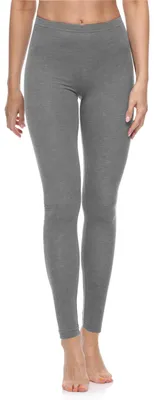 Produktbild von Merry Style Damen Lange Leggings aus Baumwolle MS10-198 (Mittel Melange,XL)