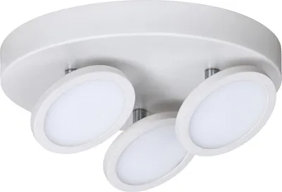 Image de Rabalux 2714 Plafonnier Elsa LED 3x 6 métal et plastique blanc mat