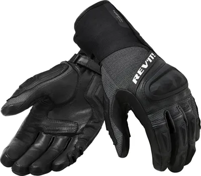 Image de Gants de moto Revit Sand 4 H2O, noir/noir, S