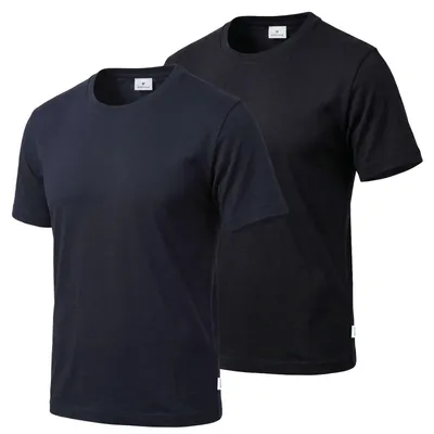 Produktbild von BASEFIELD Herren T-Shirt mit Rundhals-Ausschnitt | 2 Stück | 8024