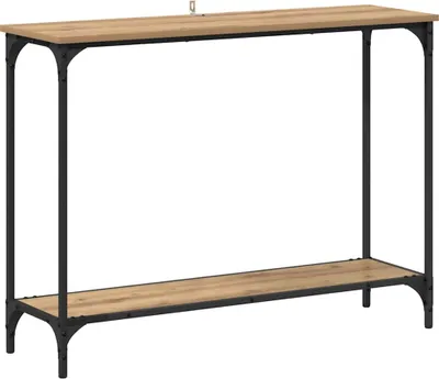 Produktbild von vidaXL Konsolentisch Artisan-Eiche 101 x 30.5 x 75 cm Holzwerkstoff