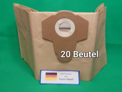 Produktbild von 20 Beutel kompatibel mit Einhell für 20 Liter Volumen Behälter
