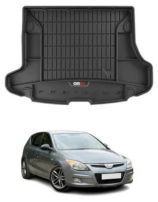 Imagen del producto de Bandeja de maletero de goma OMAC para Hyundai i30 (2008-2012), de TPE, color negro