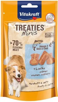 Productafbeelding van Treaties minis zalm&omega 3 48g Vitakraft