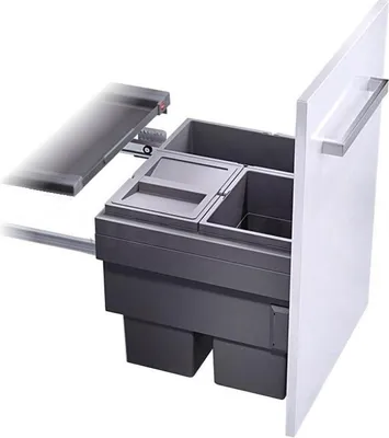 Produktbild von Format Einbauabfallsammler, Cargo Synchro, 3608531,KB 500, 44l, dunkelgrau